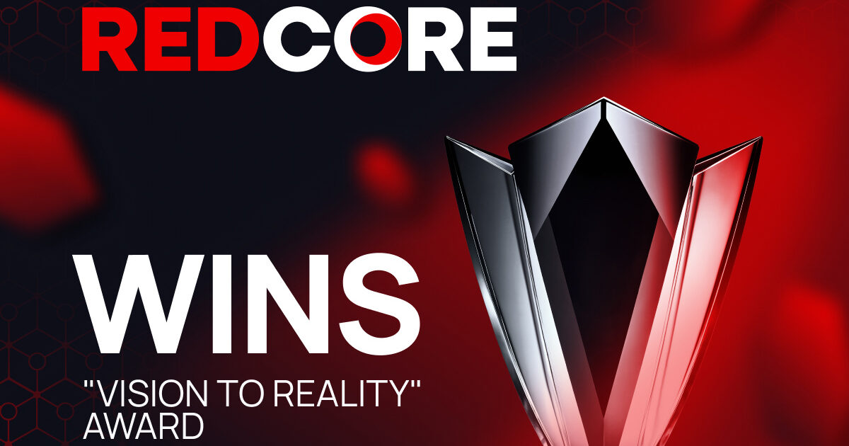 RedCore wins Vision to Reality award in Lisbon
