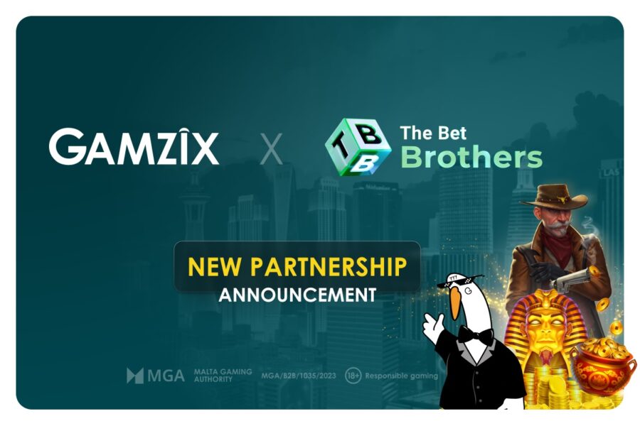 Gamzix announces new distribution partnership with The Bet Brothers