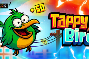 PopOK Gaming announces its latest instant win game: Tappy Bird