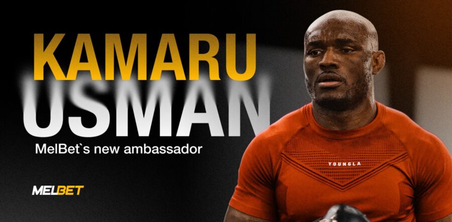 MelBet Partners & Affiliates announces partnership with Kamaru Usman