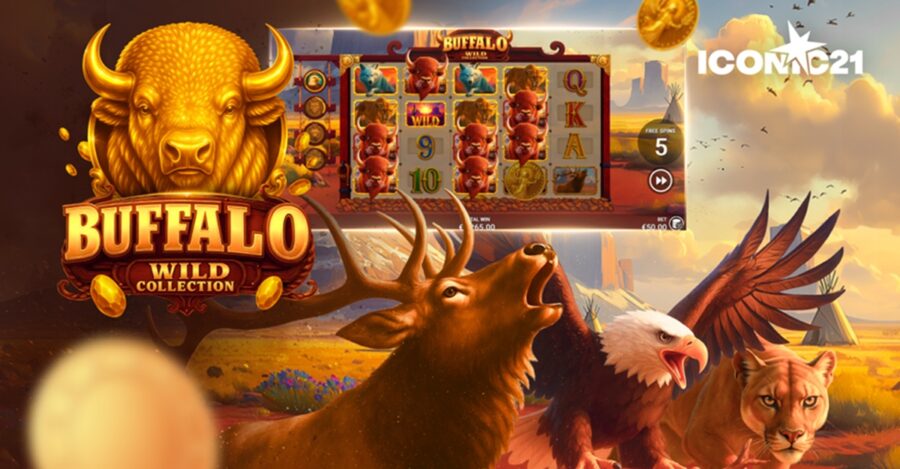 Stampede towards big wins in Buffalo Wild Collection from ICONIC21