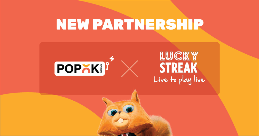 PopOK Gaming forms strategic partnership with LuckyStreak