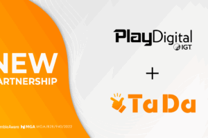 New partnership. PlayDigital igt. TaDa Gaming