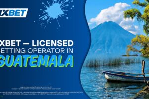 1xBet licensed betting operator in Guatemala.