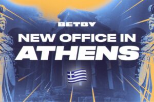 BETBY. New office in Athens.