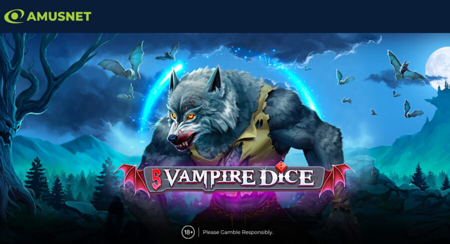 Amusnet introduces its latest release, Vampire Dice
