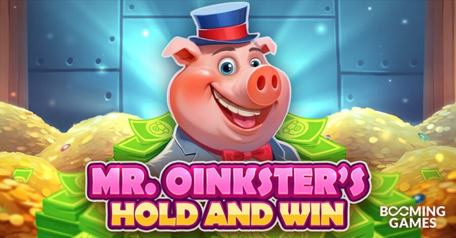 Booming Games introduces Mr. Oinkster’s Hold and Win, where elegance meets big wins