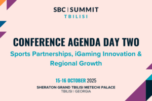 SBC SUMMIT Tbilisi. CONFERENCE AGENDA DAY TWO. Sports partnerships, igaming innovation and regional growth.
