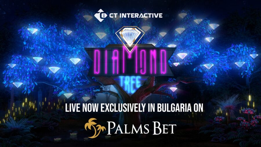 CT Interactive strengthens presence in Bulgarian market with exclusive launch of Diamond Tree Jackpot on Palms Bet