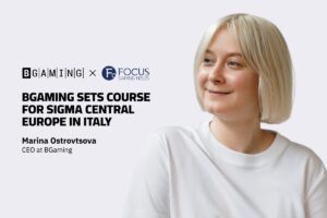 BGaming x Focus Gaming News. BGaming sets course for SiGMA Central Europe in Italy. Marina Ostrovtsova, CEO at BGaming.