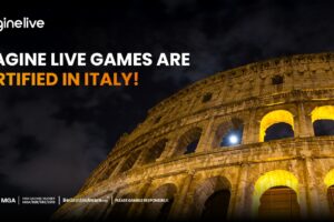 Imagine Live games are certified in Italy.