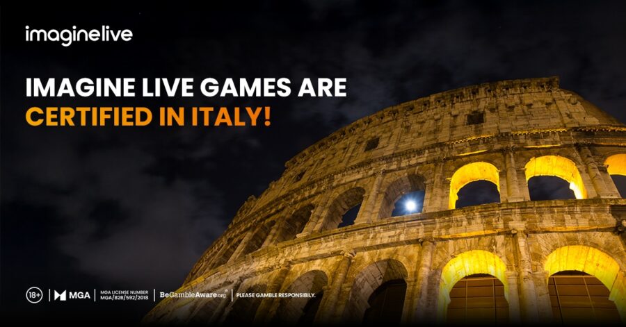 Imagine Live achieves GLI certification for the Italian market