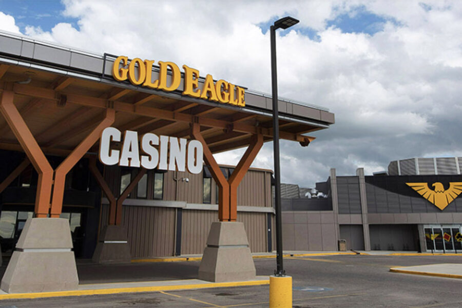 Gold Eagle Casino in North Battleford, Saskatchewan.