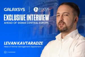 GALAXSYS - FOCUS GAMING NEWS. Exclusive interview ahead of SiGMA Central Europe. Levan Kavtaradze, head of partner management department.