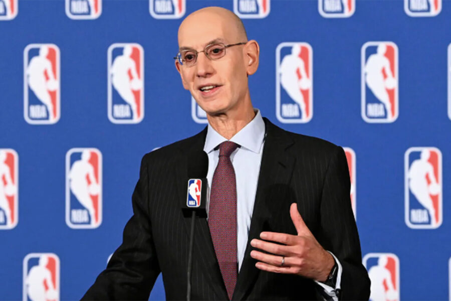 NBA commissioner Adam Silver. Photo: NBA.