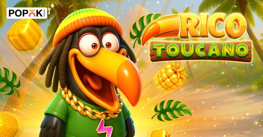 PopOK Gaming presents its new tropical slot: Rico Toucano