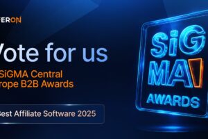 ReferOn - Vote for us at SiGMA Central Europe B2B Awards. Best Affiliate Software 2025.