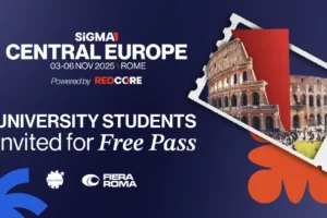 SiGMA Central Europe. 03-06 NOV 2025, Rome. Powered by REDCORE. University students for free pass.