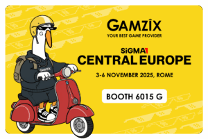 Gamzix continues the Behind the Reels journey at SiGMA Central Europe 2025 in Rome