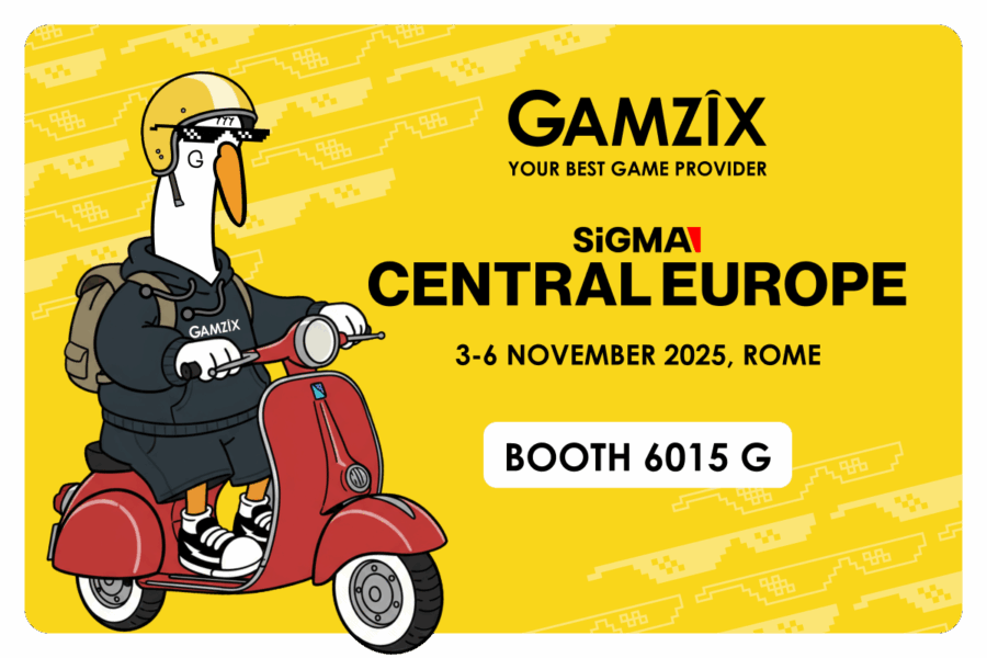 Gamzix continues the Behind the Reels journey at SiGMA Central Europe 2025 in Rome
