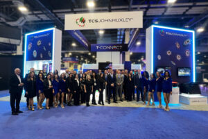 The TCSJOHNHUXLEY team at G2E Las Vegas 2025.