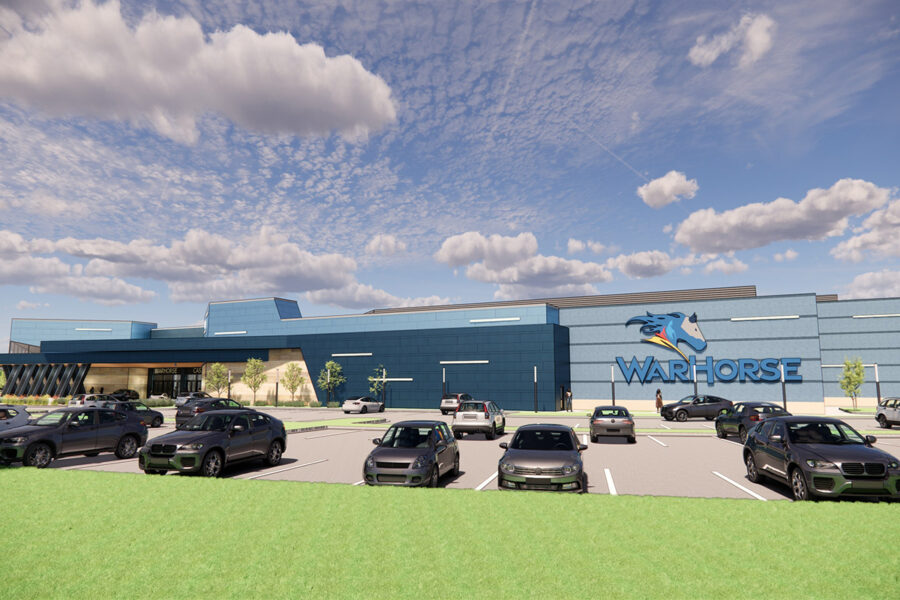 A rendering shows WarHorse Casino Lincoln