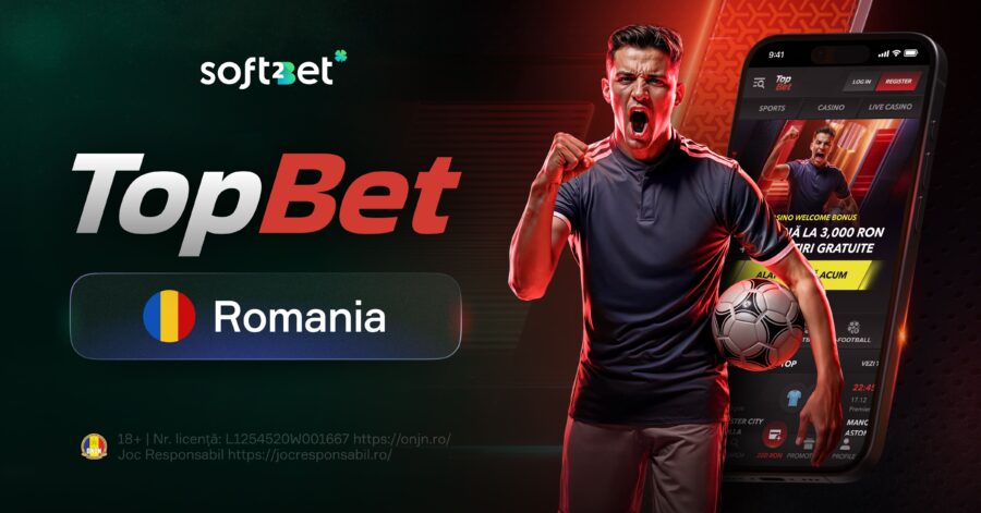 Soft2Bet releases TopBet.ro in Romania with a motorsport‑inspired identity tailored to local fans