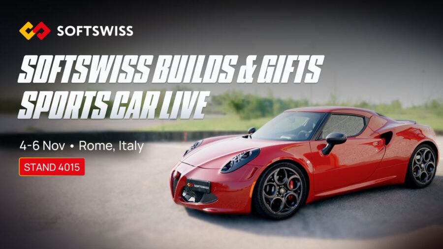 SOFTSWISS to gift a live-built sports car to celebrate 100 launched brands in 2025