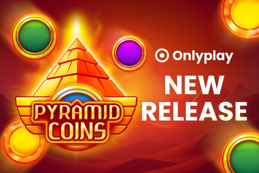 Onlyplay presents Pyramid Coins, a golden journey through ancient Egypt