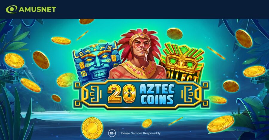 Amusnet uncovers hidden treasures in its latest release, 20 Aztec Coins