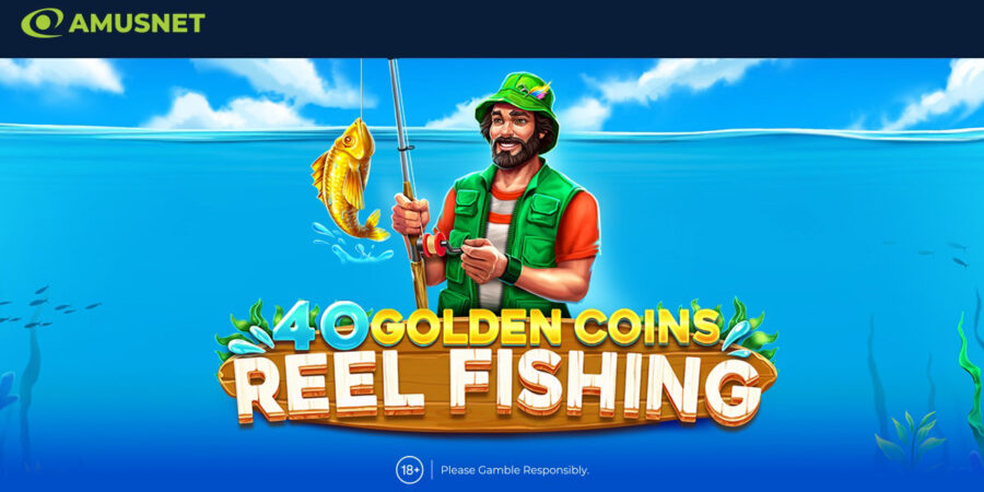 Amusnet introduces 40 Golden Coins: Reel Fishing