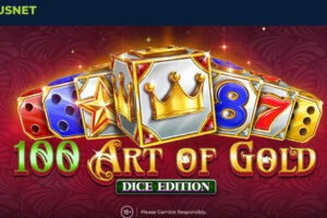 Amusnet launches 100 Art of Gold Dice Edition