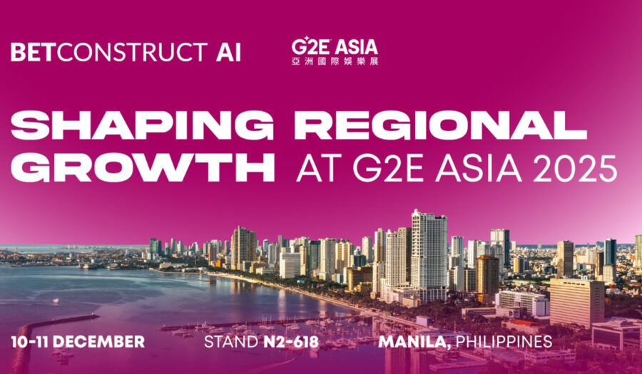 Final event of the year: BetConstruct AI arrives at G2E Asia 2025 in Manila