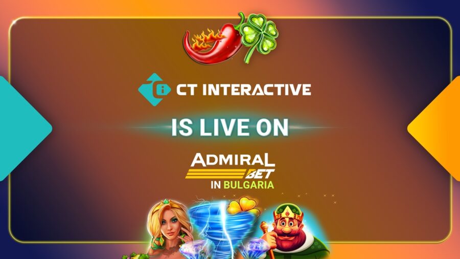 CT Interactive and Admiralbet.bg join forces in Bulgaria 