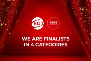 EGT - BEFE. We are finalists in 4 categories.
