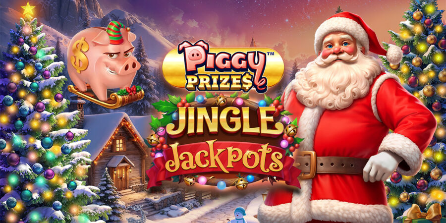 Greentube decks the reels with Piggy Prizes Jingle Jackpots