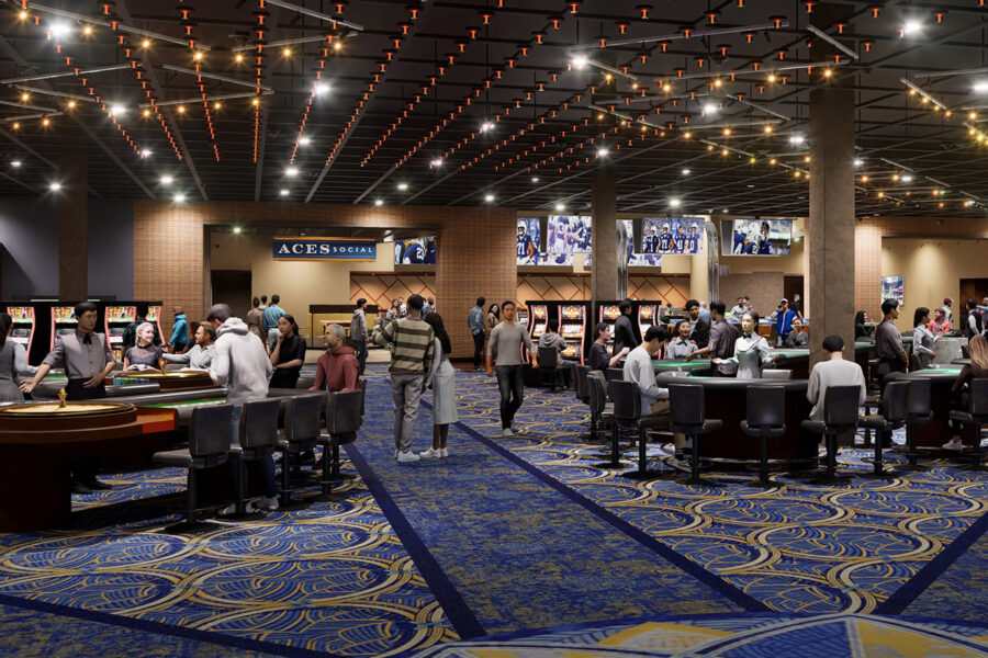 Happy Valley Casino rendering. 