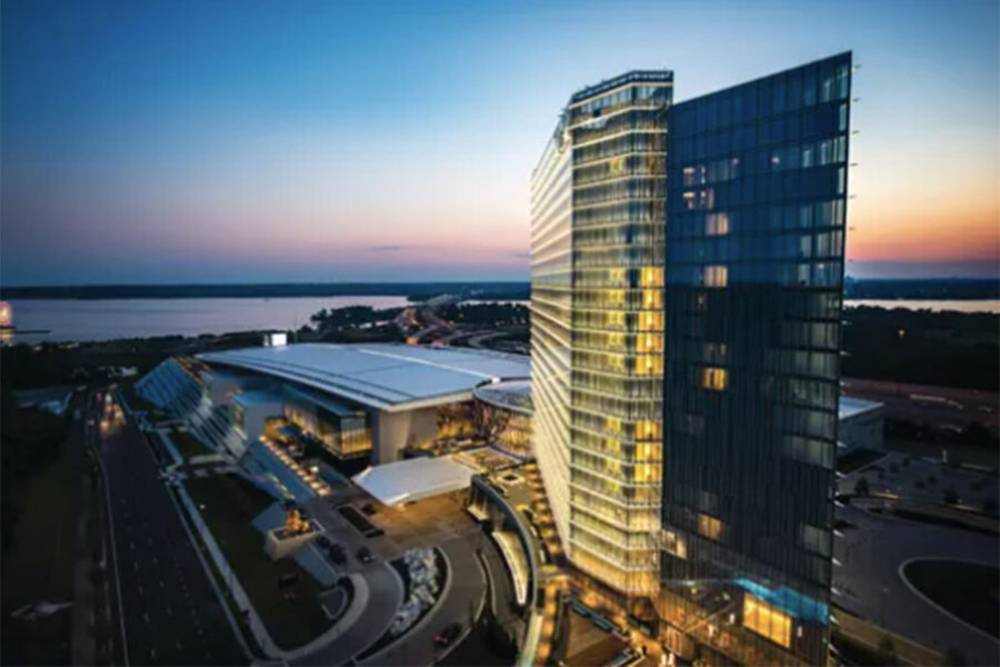 MGM National Harbor, in Maryland. Photo: MGM Resorts.