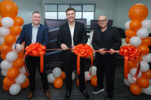 Dean Mascari, head of risk at Pronet Gaming, Paul Fox, chairman and co-founder of Claymore-Solutions, and Patrick Kinghorn, from Pronet Gaming.