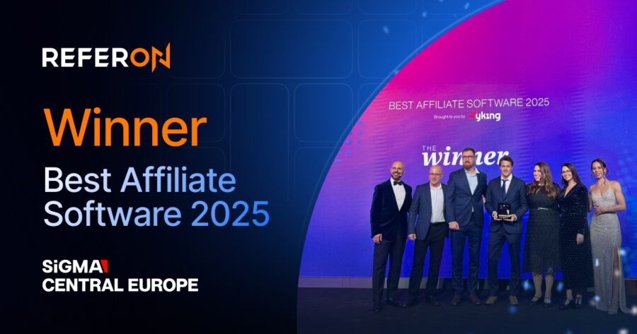 ReferOn wins “Best Affiliate Software 2025” at SiGMA Central Europe B2B Awards