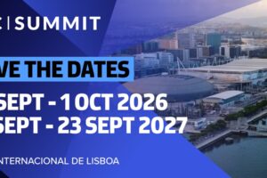 SBC SUMMIT. Save the dates: 29 sept - 1 oct 2026. 21 sept - 23 sept 2027. Feira internacional de Lisboa.