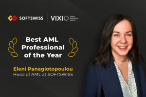 Eleni Panagiotopoulou, head of the Anti-Money Laundering (AML) team. 