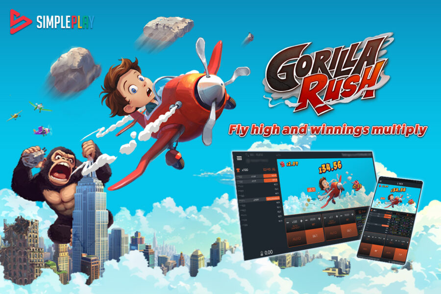 SimplePlay launches new Crash Game “Gorilla Rush”