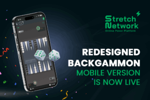 Stretch Network. Redesigned backgammon mobile version is now live.