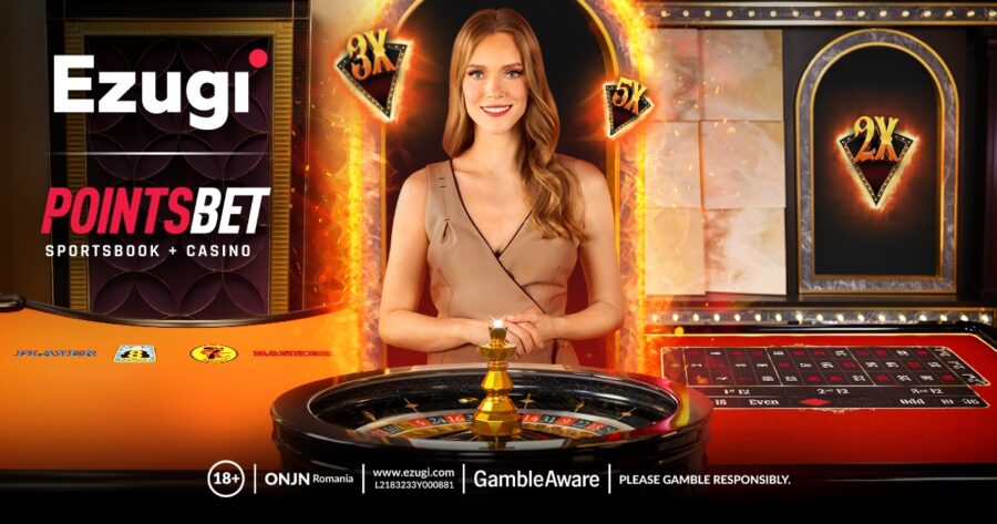 Ezugi expands live gaming offering through partnership with PointsBet in Ontario, Canada