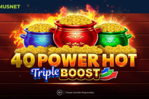 Amusnet releases 40 Power Hot Triple Boost Golden Coins Link