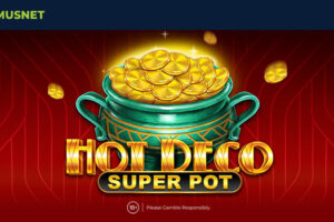 Amusnet invites players to step back into the art deco period in style with Hot Deco Super Pot