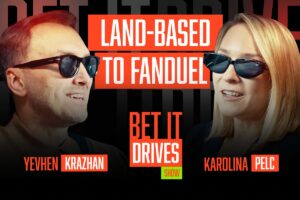 Land-based to fanduel. Bet it drive. GR8 Tech.