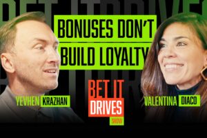 Bonuses don't build loyalty. Bet it Drives Season 3. GR8 Tech. Yevhen Krazhan. Valentina Diaco.