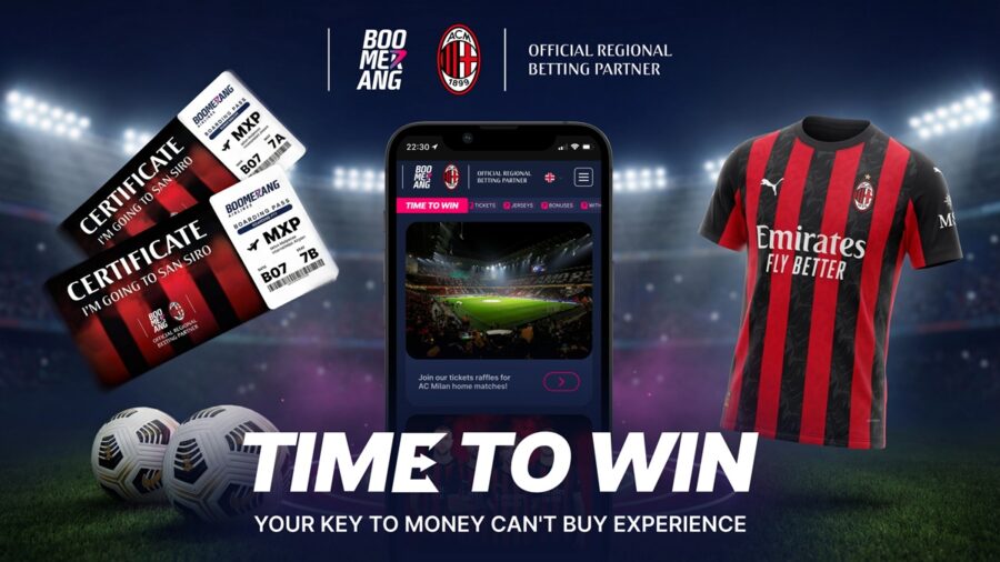 Boomerang Partners and AC Milan to launch ‘Time to Win’, a new Rossoneri hub